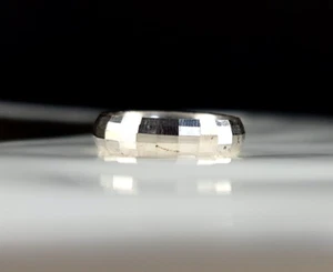 Ring Silber 925 facettierte Ringschiene originell dekorativ besonders 17,5 mm - Bild 1 von 5