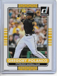 2015 Donruss Gregory Polanco Base Card - Picture 1 of 1