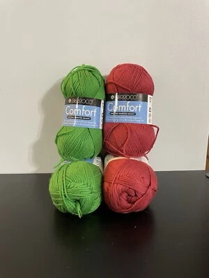 Hilo Berroco Comfort Worsted Weight. Lote 4 madejas 100g. 2 cada uno # 9730 y 9751 Foto 1 de 4