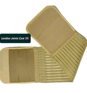 Abdominal Binder Hernia Support Breathable Stomach Back Compression Belt NHS - Picture 1 of 8