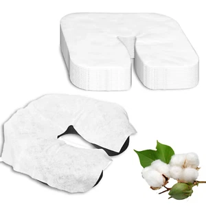 120 Count Disposable Face Cradle Covers for Massage Table Massage Chairs - Picture 1 of 12