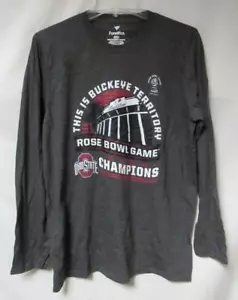 Ohio State Buckeyes Men's Size Medium 2022 Rose Bowl Champions T-Shirt A1 6340 - Picture 1 of 2
