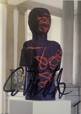 Georg Baselitz signiert Kunst Karte original Unterschrift Autogramm signed - Bild 1 von 2