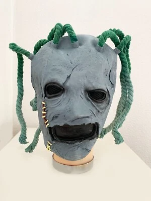 Corey Taylor Maske Latex Dreadlocks Slipknot Maske Halloween Heavy Metal Musik GRN - Bild 1 von 2