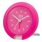 ICE WATCH MINI ROUND QUARTZ ANALOGUE COMPACT PLASTIC FOLDING TRAVEL CLOCK