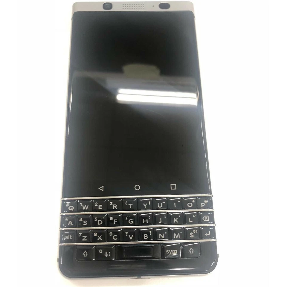Used BlackBerry KEYONE 32gb/3gb Silver Smartphone Locked GSM & Needs New Battery - Image 1 of 1