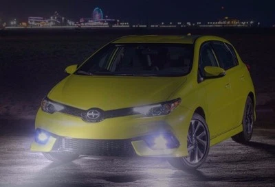 Kit de luces antiniebla LED blancas con halo para Toyota Scion iM 2016 2017 Foto 1 de 4