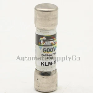 Bussmann KLM-10 ( KLM-10)  10 Amp Fast-acting Supplemental Fuses 600Vac # - Picture 1 of 4