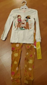 Isaac Mizrahi NY Girls Sz 7 Sleepwear Pajama Set long sleeve New - Picture 1 of 7