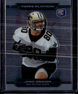 2010 Topps Platinum - Jimmy Graham #103 (RC) BUY 3 GET 1 FREE - Bild 1 von 2