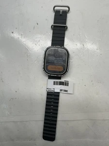 Montre connectée APPLE WATCH ULTRA Cellular 49 mm titane modèle A2622 (42485) - Photo 1 sur 7