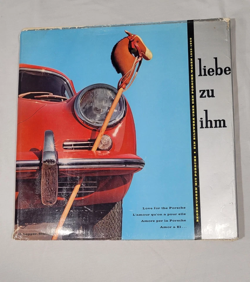 PORSCHE love zu him - Love for the Porsche - 356, Spyder. Libro coleccionable RARO Foto 1 de 4