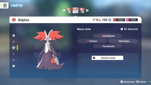 DELPHOX ALFA SHINY 6IV BR + MASTERBALL - LEGGENDE POKEMON: Z-A - Imagen 1 de 2