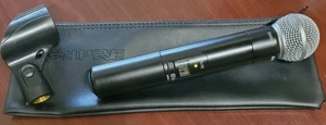 Shure SLX2 Wireless Mic Handheld Transmitter J3 band 572-596 MHz w/ SM58 capsule - Picture 1 of 3