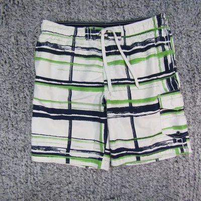 Bañador Sonoma Life Style M para hombre blanco/azul marino/verde bolsillos de malla completa forrado Foto 1 de 4