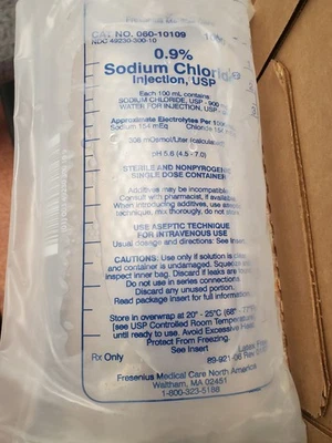 saline solution 0.9%  Case Of 12 - Image 1 of 3