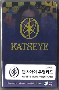 KATSEYE Transparent Photo Card [25P Pack] K-POP 2025.12 - Bild 1 von 3