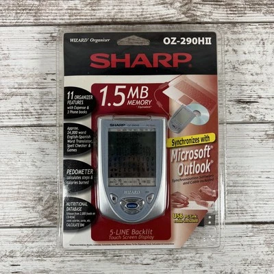 Sharp Wizard Organizer PDA OZ-290HII (NIB/NEW) - Image 1 of 3
