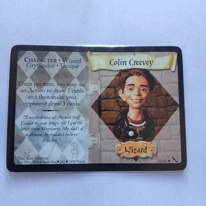 Colin Creevey - Juego de cartas coleccionables de Harry Potter - Cámara secreta casi como nuevo - Imagen 1 de 2
