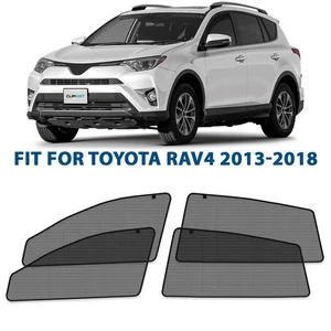 Sun Shades Front and Back Glass Magnetic Screen for 2013-2018 Toyota RAV4 - Picture 1 of 7