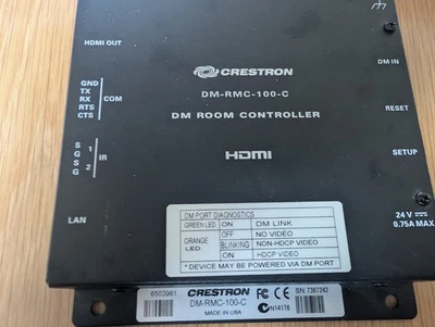 Crestron DM-RMC-100-C DigitalMedia Room Controller - Image 1 of 3