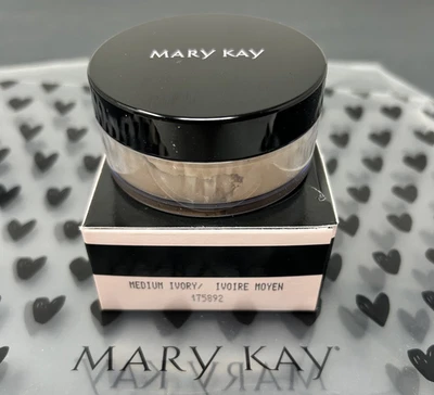 NIB Mary Kay Silky Setting Powder .28 Oz. Medium Ivory 175892 FAST SHIP - Image 1 of 2