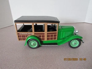 Hubley Toys Car - Vintage - Die Cast - U.S. Ranger Service Metal - RARE - Picture 1 of 10