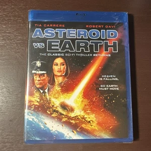 Asteroid vs. Earth Blu-ray Disc 2014)Tia Carrere Robert Davi Sci-Fi Thriller NEW - Imagen 1 de 6