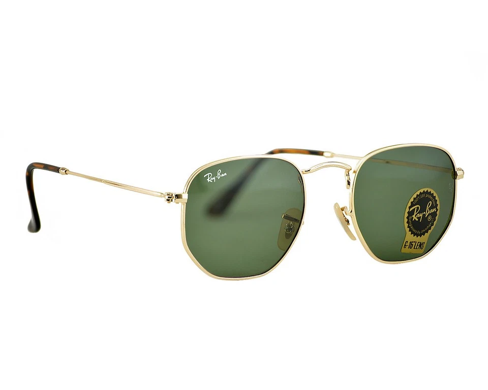 Ray-Ban Men's Rb3548n Hexagonal Round Sunglasses
