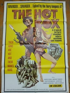 The Hot Box Vintage Arabic Style Movie Poster Margaret Markov 1972 - Picture 1 of 2