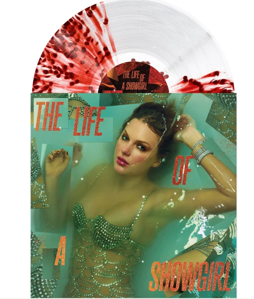 Taylor Swift THE LIFE OF A SHOWGIRL: HONESTLY WILD TRANSPARENT VINYL Presale - Image 1 of 2