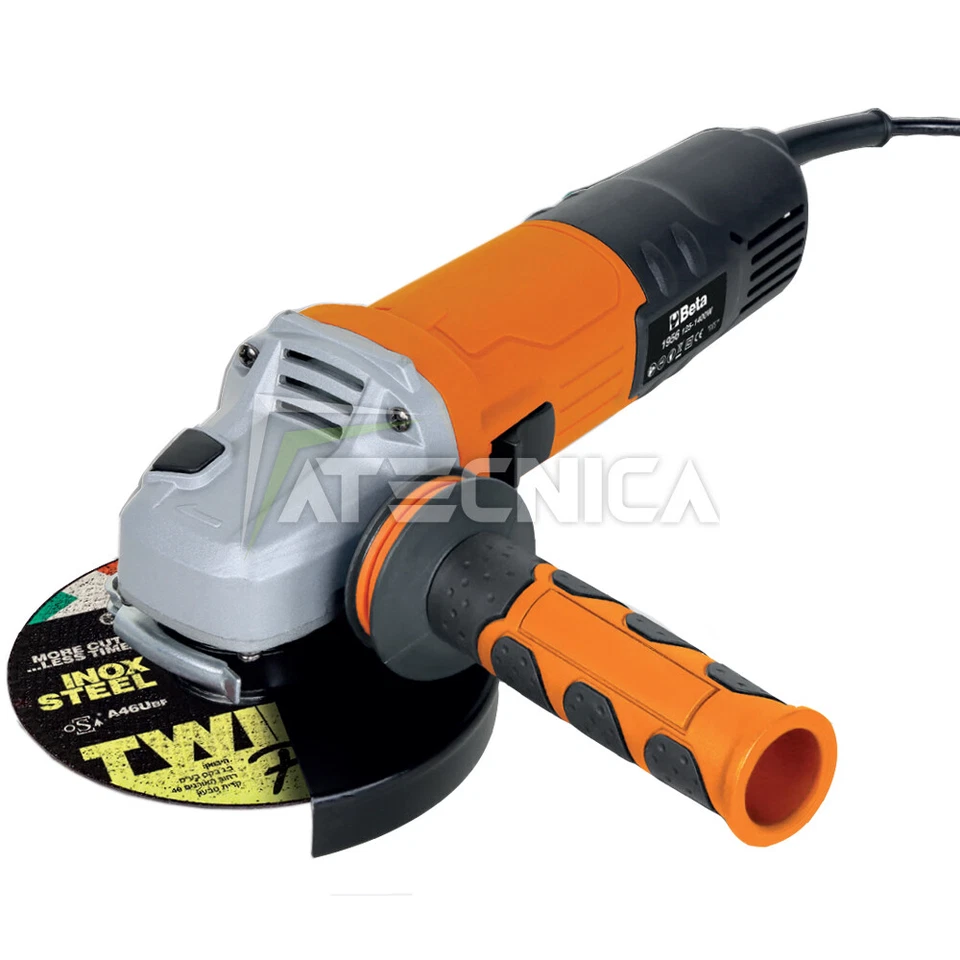 Smerigliatrice angolare Beta 1956 1400W D125 mm con regolatore di velocità - Image 1 of 1