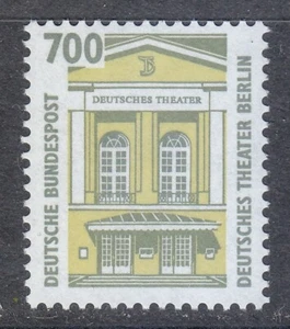 Germany 1993 MNH Mi 1691 Sc 1540A German Theater, Berlin ** - Picture 1 of 2