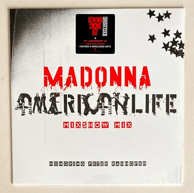 MADONNA * AMERICAN LIFE MIXSHOW MIX * RSD 2023 LIMITED 12" VINYL * BN&M - Image 1 of 4