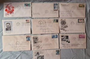 10 First Day of Issue stamps/envelopes (see pictures) - Picture 1 of 15