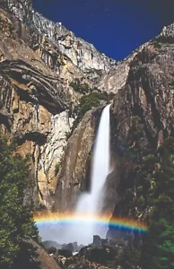 Yosemite Waterfall National Park Full Color Poster/Print High Quality - Picture 1 of 1