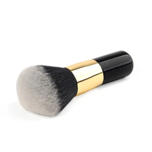 Base líquida plana cepillo rubor facial brochas de maquillaje Kabuki polvo cosmético BB - Imagen 1 de 7