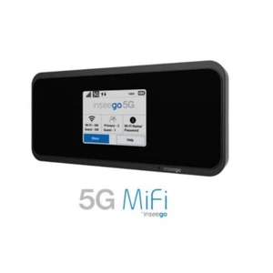 Inseego M2000 5G MIFI Mobile Hotspot (T-Mobile) Supports SA/NSA Networks BLACK - Afbeelding 1 van 8