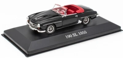 ELIGOR - MERCEDES BENZ 190SL 1955 cabriolet aperto nero - 1/43 - ATL7905001 - Immagine 1 di 4