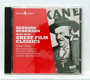 BERNARD HERMANN Music from great film classics soundtrack DECCA CD NM - Picture 1 of 2
