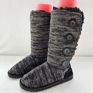 MUK LUKS Liza Women's Water Resistant Midcalf Pull On Boots - US 7 Warm Comfy - Picture 1 of 7