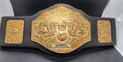 1998 WCW World Heavyweight Title Talking Electronic Kids Belt Goldberg Works 🎥✔ Cover