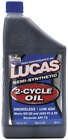 Lucas 2 Cycle Semi Synthetic Motor Engine Oil 1Qt  Dragon Switchback 700 08