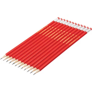 Whitebox Contract Pencil Eraser Tipped HB Home School Student Economical x 48 - Picture 1 of 3