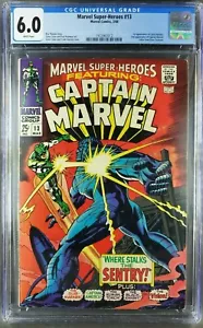 Marvel Super-Heroes #13 (1968) CGC 6.0 F WP 1. App Carol Danvers (1972967012)| - Bild 1 von 2