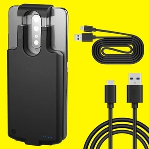 Brand New 6800mA Extended Rechargeable Battery Pack Charger Case f LG G8 ThinQ - Picture 1 of 1