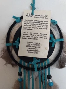 🪶Hecho a mano Man-Del-La Albuquerque Nuevo México Atrapasueños Mandella Atrapasueños - Imagen 1 de 8