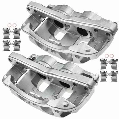 2x Pinzas de freno delanteras con soporte para Ford F-450 F-550 Super Duty 2017-2022 Foto 1 de 4