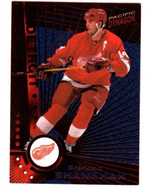 1997-98 Pacific Dynagon COPPER #44 Brendan Shanahan DETROIT RED WINGS - Image 1 of 2