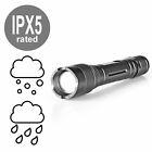 IPX5 3W 150 lumen Super Bright LED Torch Flashlight Camp Light Lamp Zoomable